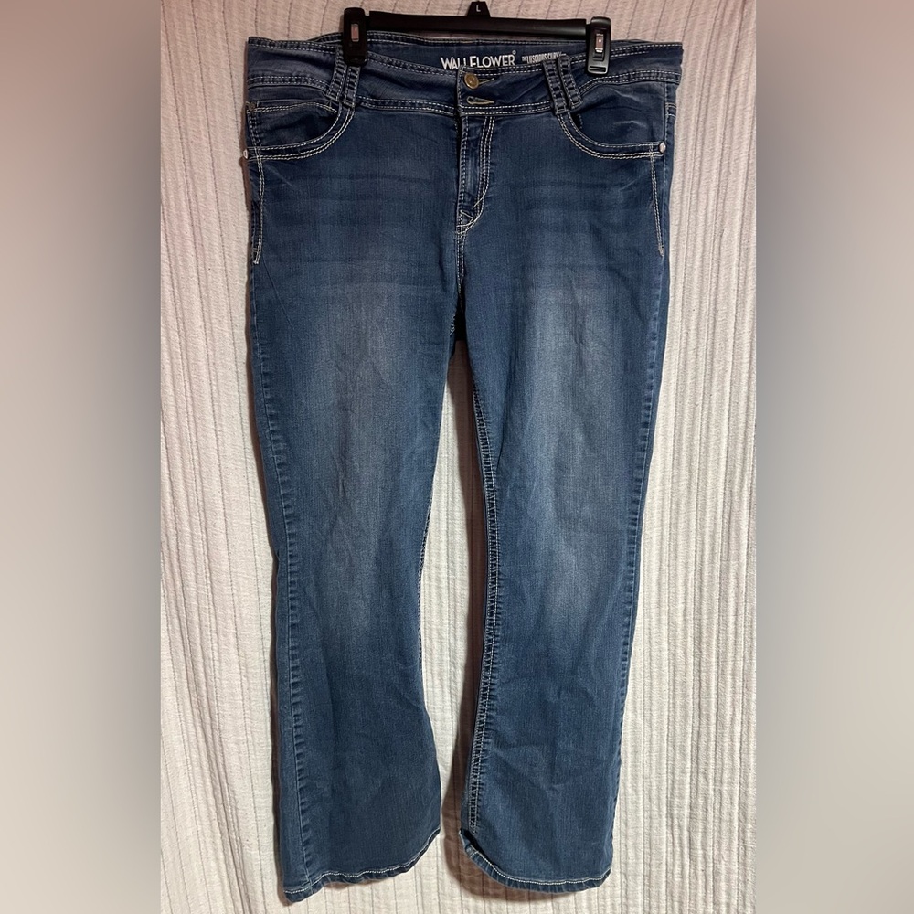 Wallflower Blue Flare & Wide Leg Jeans